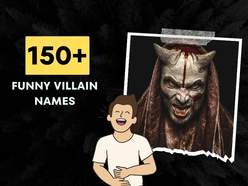 150+ Funny Villain Names (The Funniest Villain Names Ever)