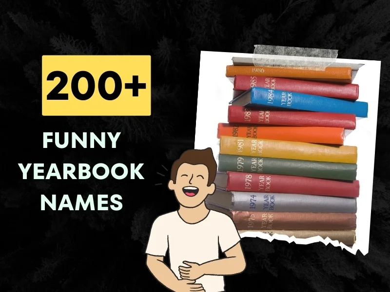 Funny Yearbook Names