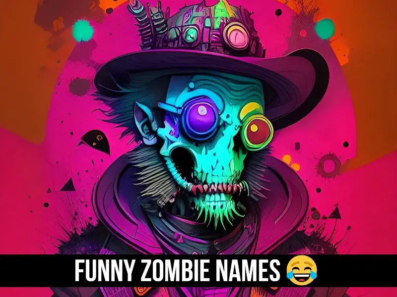 Funny Zombie Names (Cute, Hilarious, and Badass Ideas)