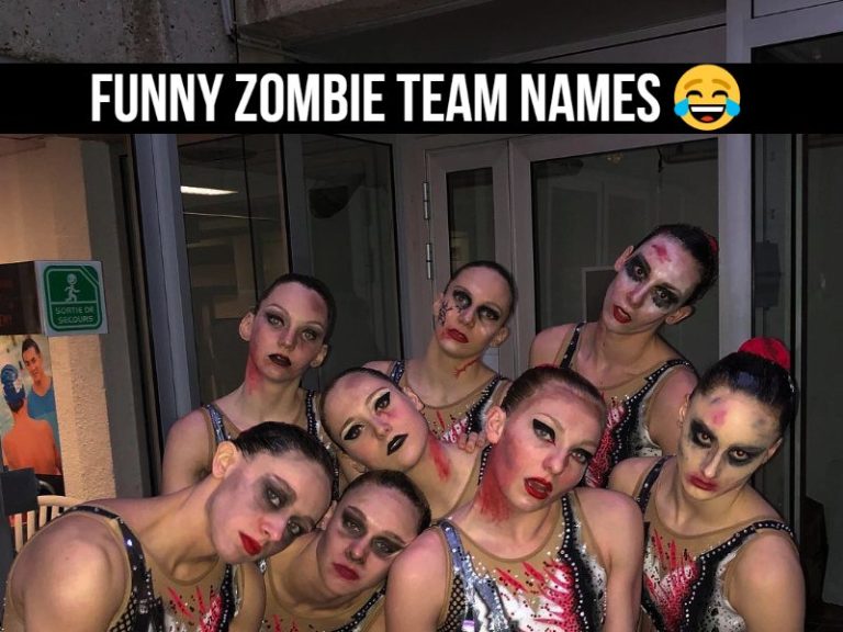 Funny Zombie Team Names
