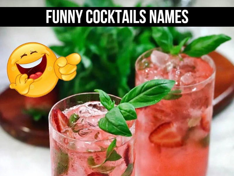 Funny cocktails Names (100 drink Name Ideas)