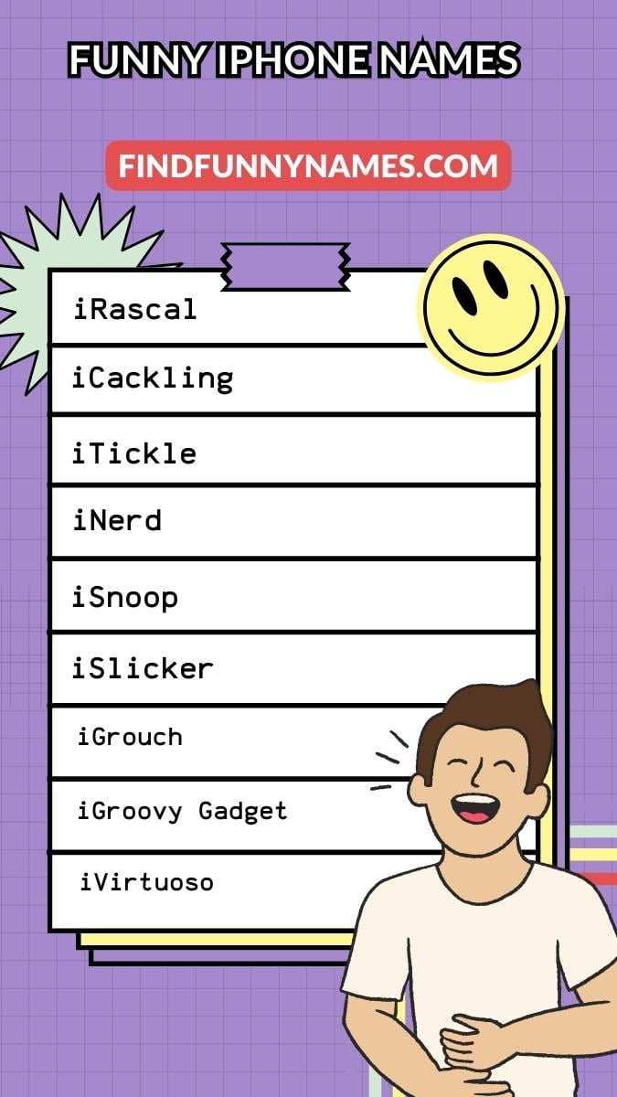 Funny iPhone Nicknames List