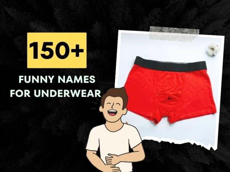 Funny names for underwear