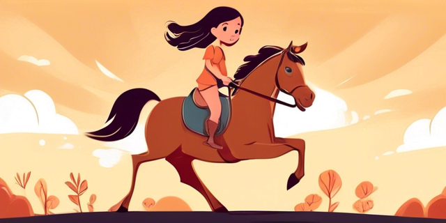 Girl Horse