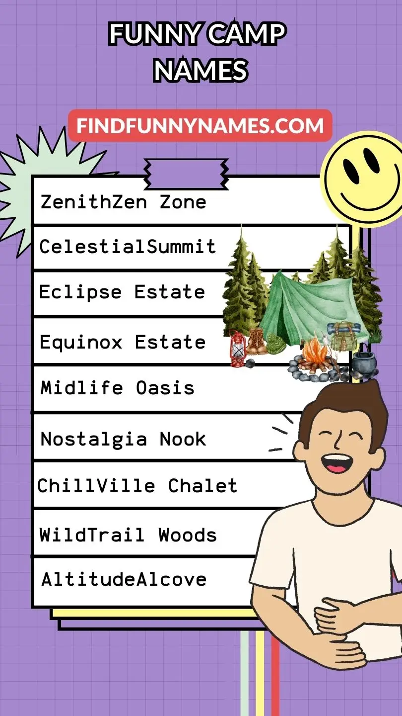 List of Funny Camp Names