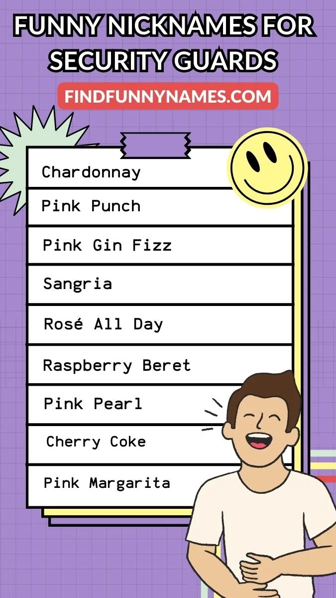 Some More Funny Name Ideas For Pink Drinks