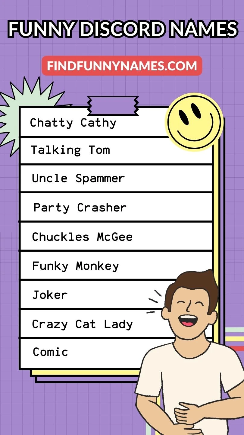 Funny discord names list